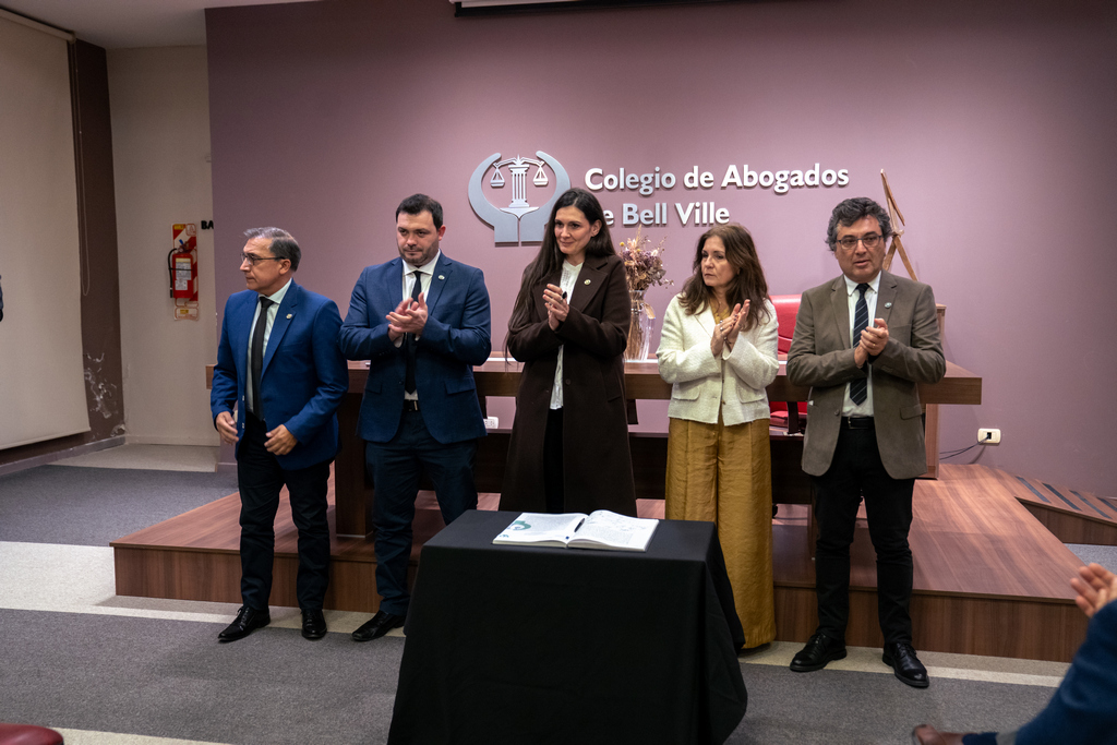 El Colegio de Abogados de Bell Ville realizó el acto de asunción de autoridades para el período 2026-2028