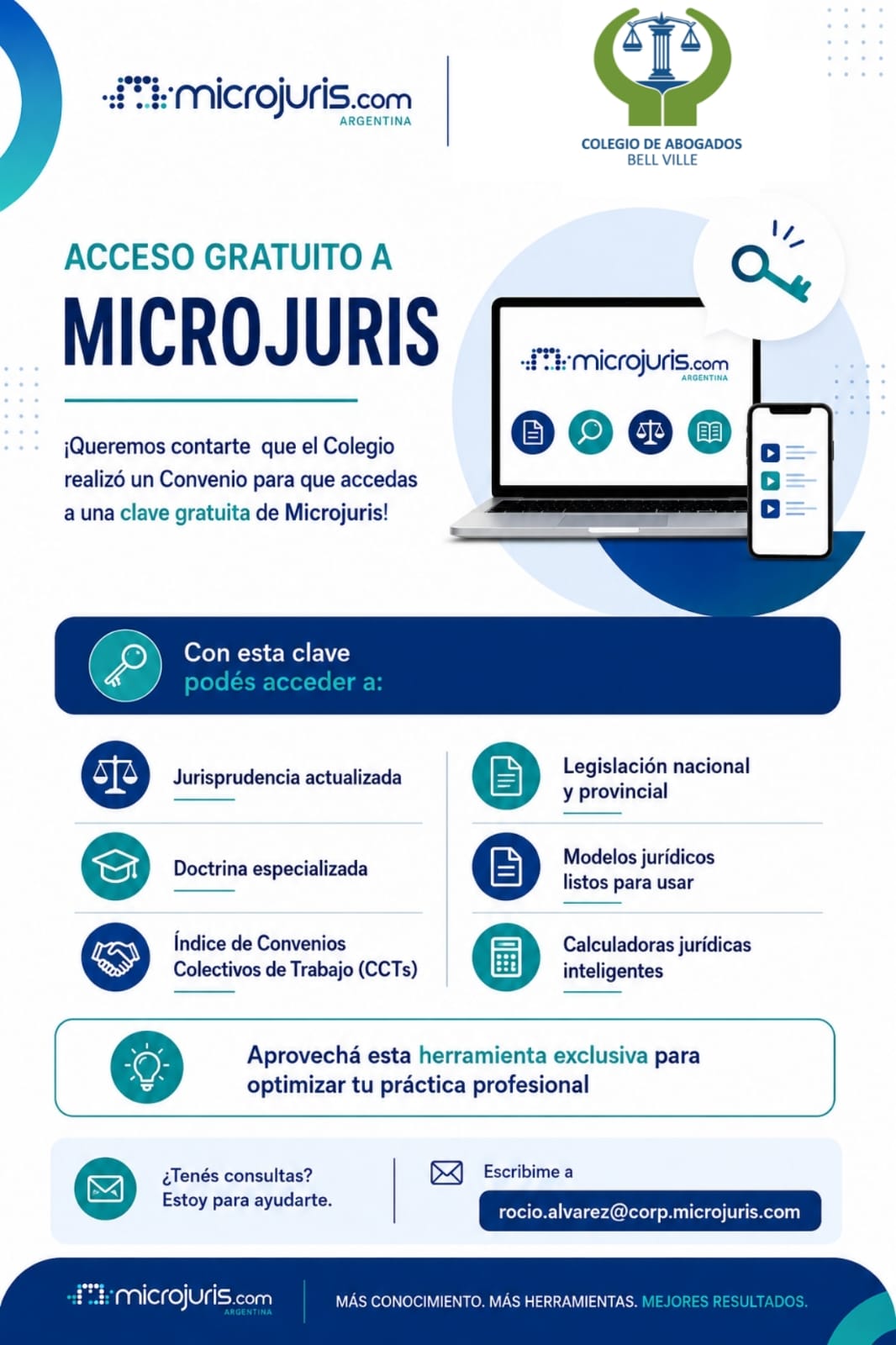 Acceso gratuito a Microjuris