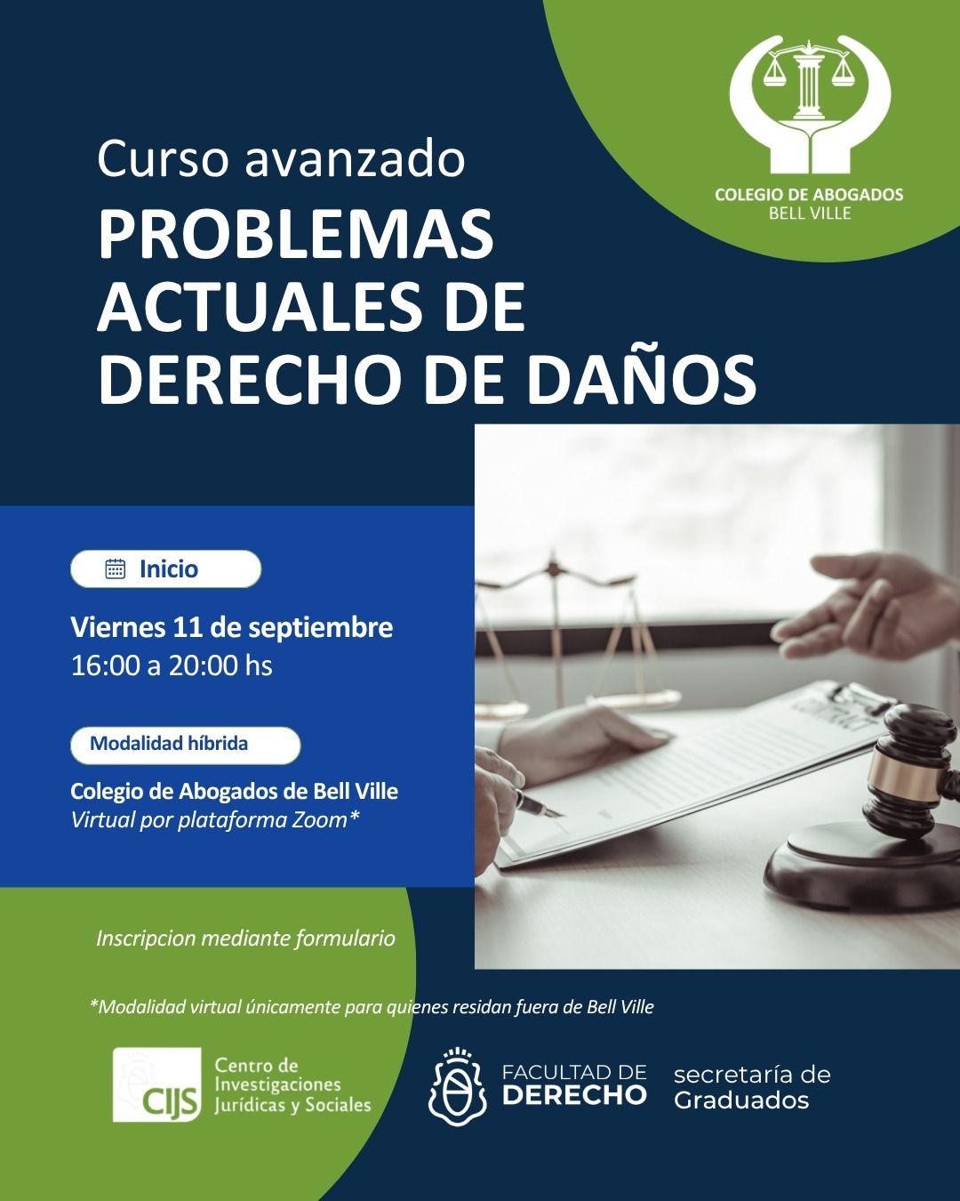 Curso avanzado sobre Derecho de Daños